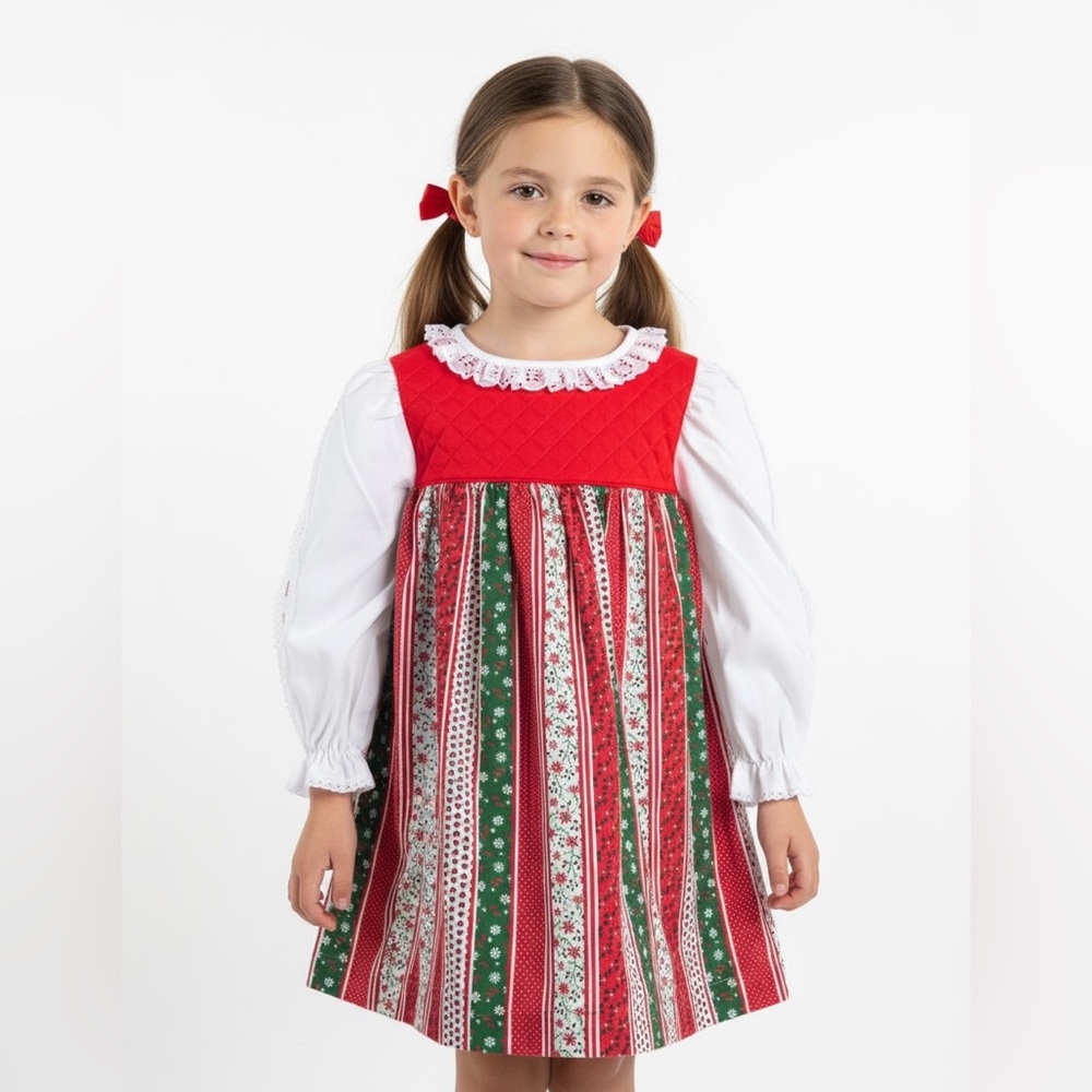 Christmas Vintage Inspired Dress From Sears